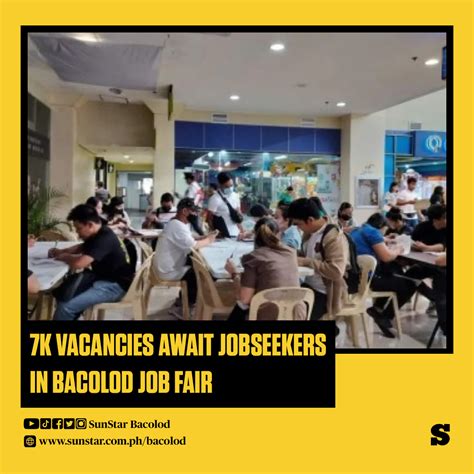 job fair bacolod|7K vacancies await jobseekers in Bacolod job fair .